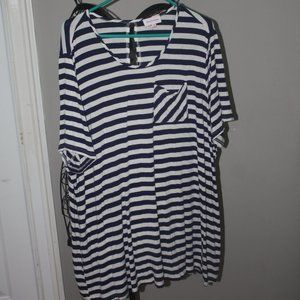 Molly & Isadora Striped Shirt
